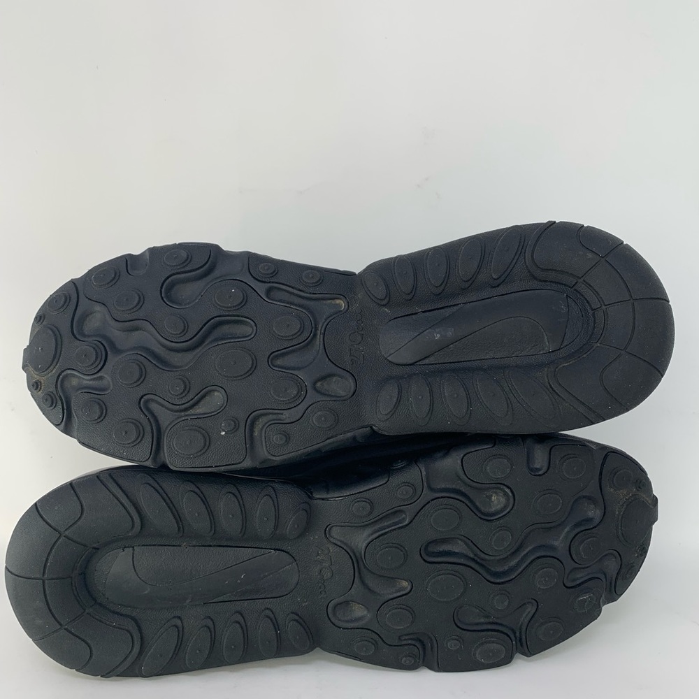 Nike Air Max 270 React MENS 8.5US Black Sneakers - Picture 8 of 8
